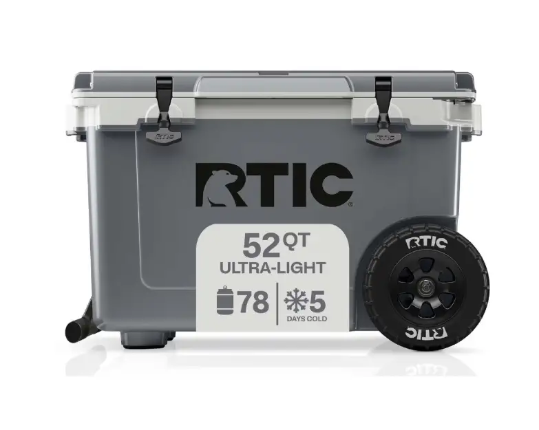 RTIC 52 QT Wheeled Hard-Sided Ice Chest Cooler (Approx: $300 Value)