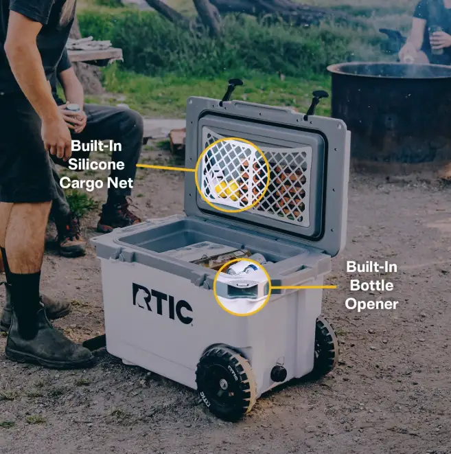 RTIC 52 QT Wheeled Hard-Sided Ice Chest Cooler (Approx: $300 Value)