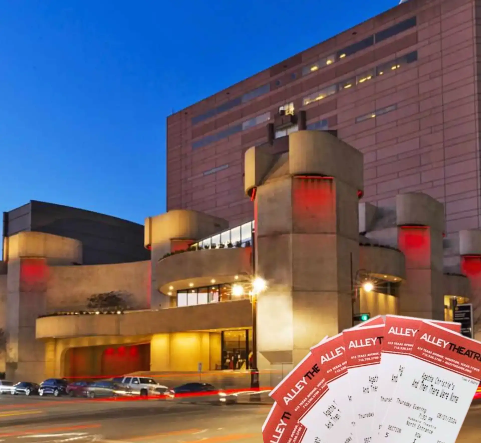 2 Tickets to Alley Theater+ $150 Hai Hospitality Gift Card (Approx: $600 value)