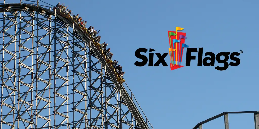 Six Flags Ticket 4 Pack (Approx: $600 value)